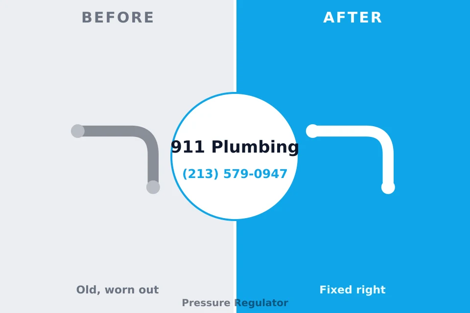 Before and after: plumbing company New Castle, CO